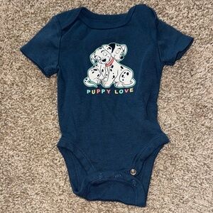 Disney Navy One-Piece with Dalmatian Puppy Graphic